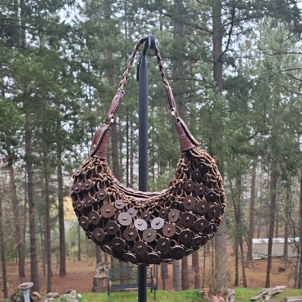 Liz Claiborne Brown Woven Women's Bag